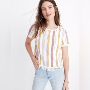 Blakley Stripe Sweater Tee Madewell